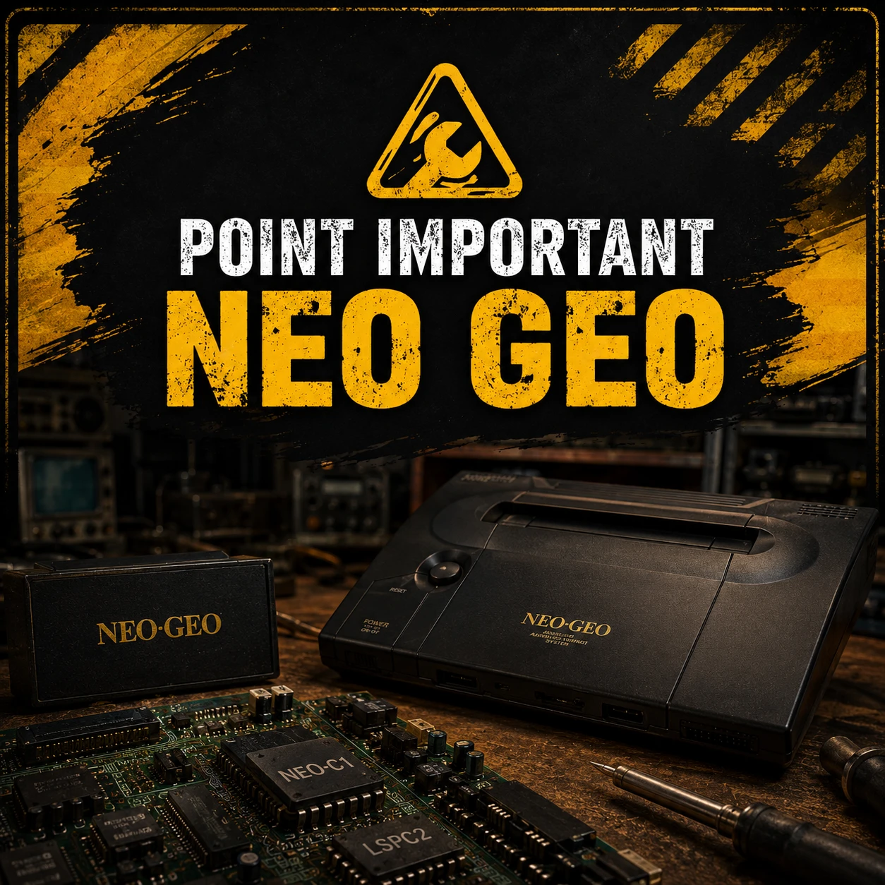 🔧 Petit point important concernant les réparations Neo·Geo